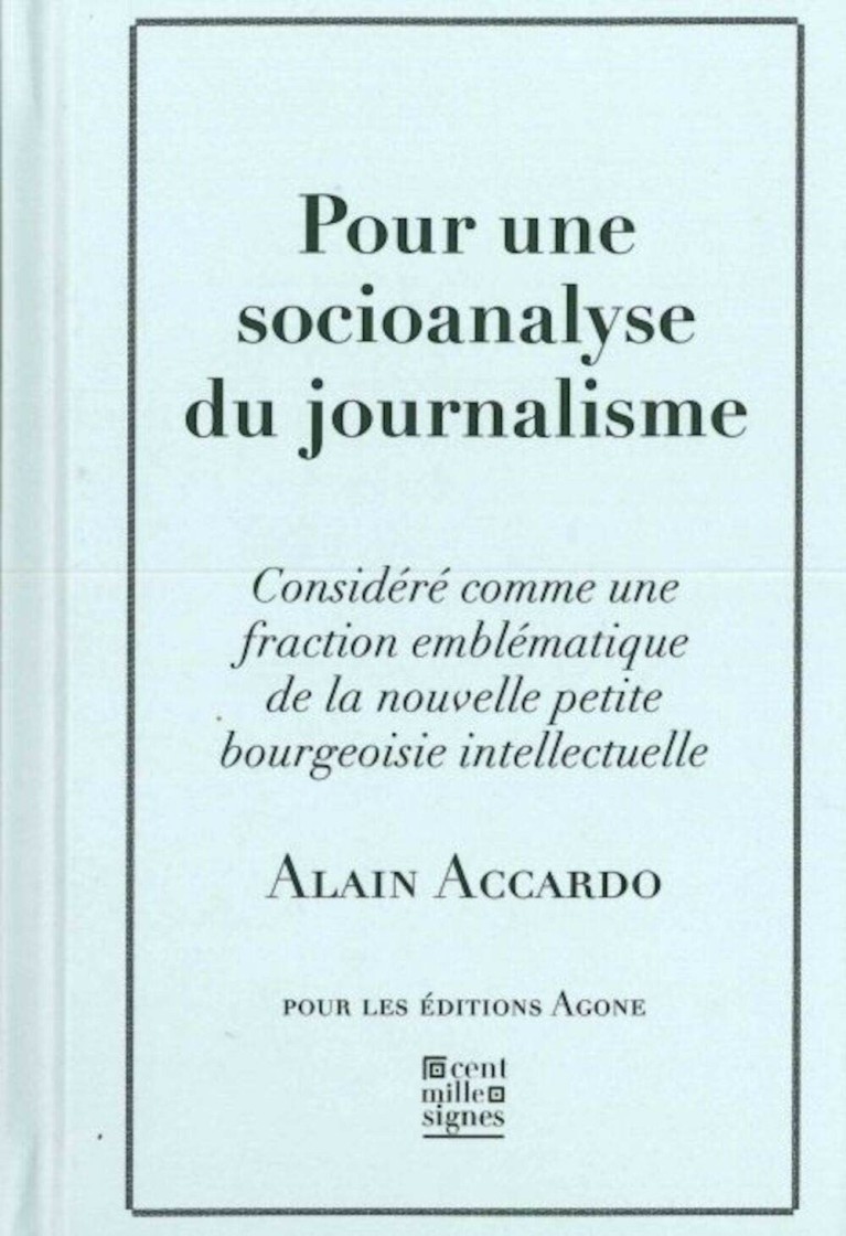 Pour une socioanalyse du journalisme