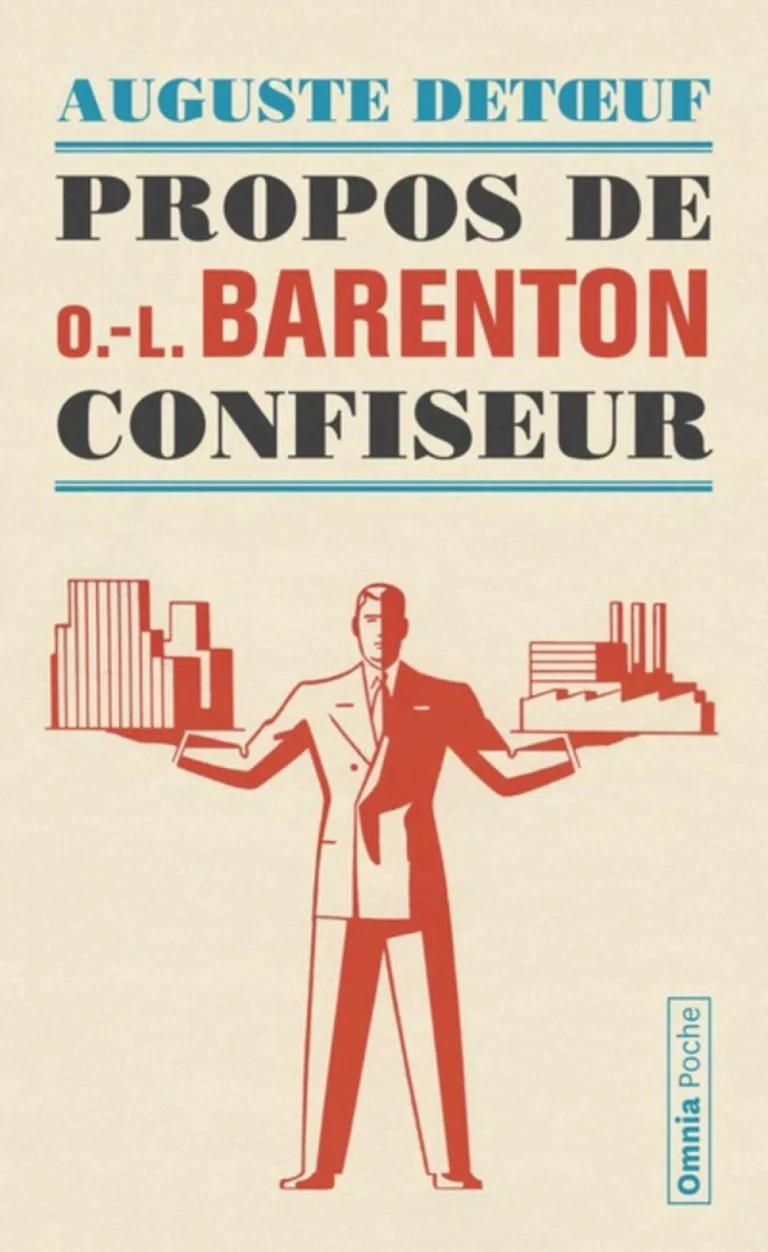 Propos de O. L. Barenton, confiseur